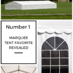 Marquee tent