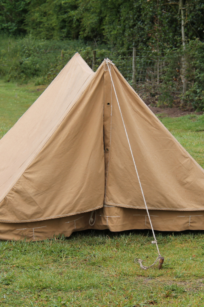 Canvas tent
